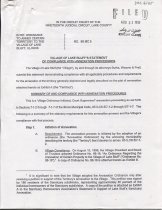 Village of Lake Bluff Statement of Compliance with Annexation Procedures